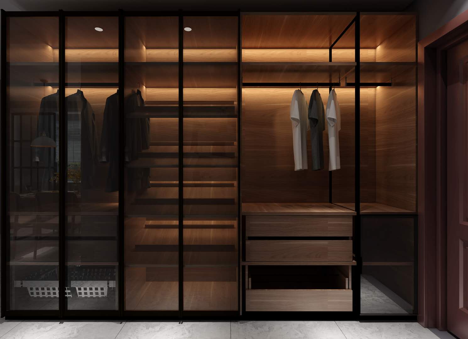 让柜子“会发光”！5种提升家居格调的灯带布局灵感